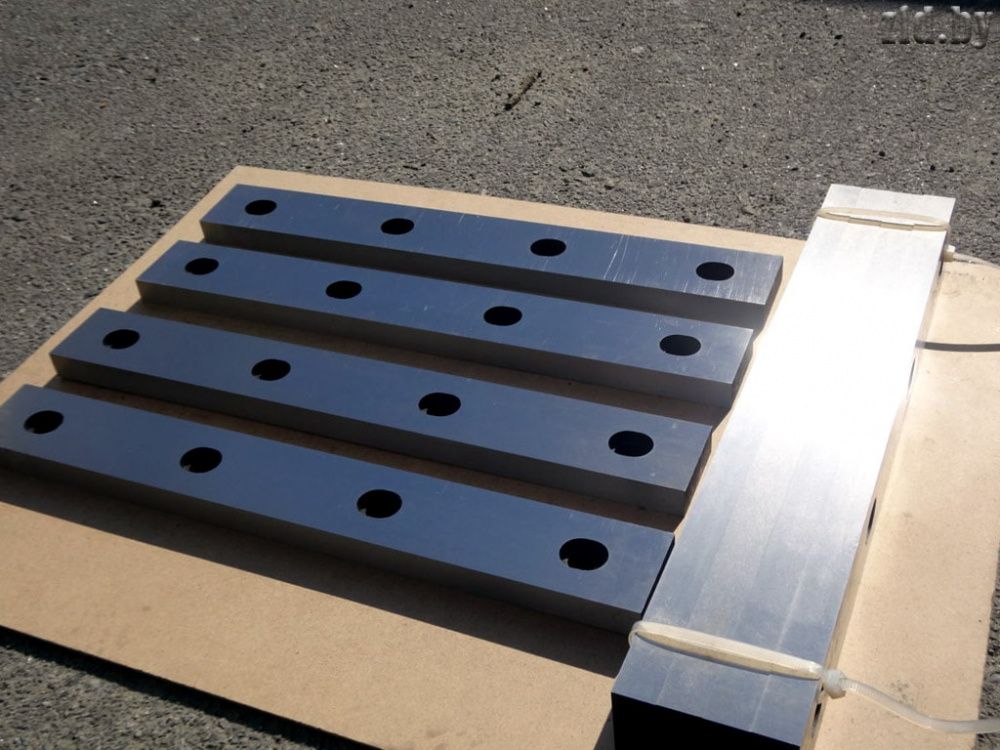 вид модели ножи для гильотинных станков (промышленные)