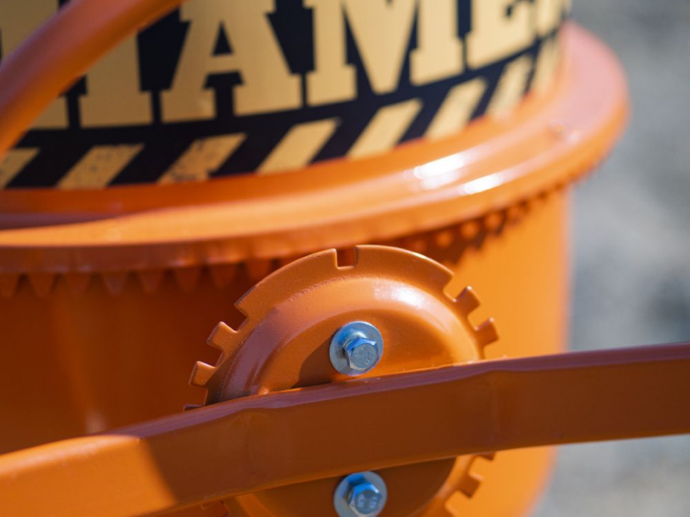 вид модели бетономешалка hamer cm-200