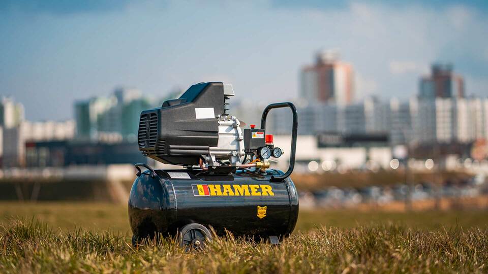 вид модели компрессор hamer air-2 (50l)