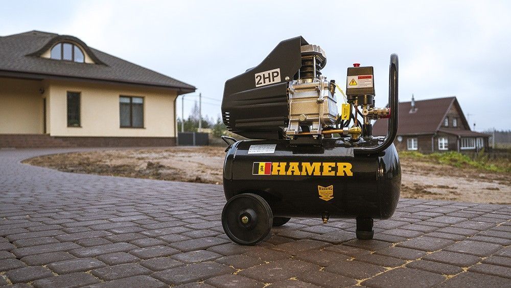 Компрессор HAMER AIR-1 (0155U) УЦЕНКА вид модели компрессор hamer air-1 (0155u) уценка