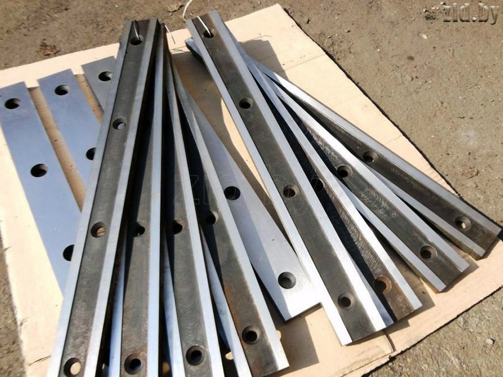 вид модели ножи для гильотинных ножниц