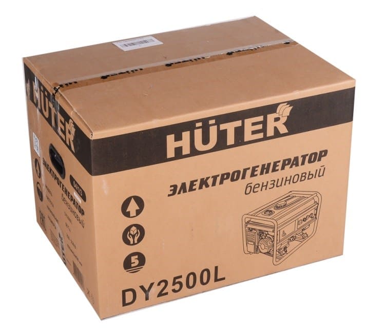 вид модели электрогенератор huter dy2500l