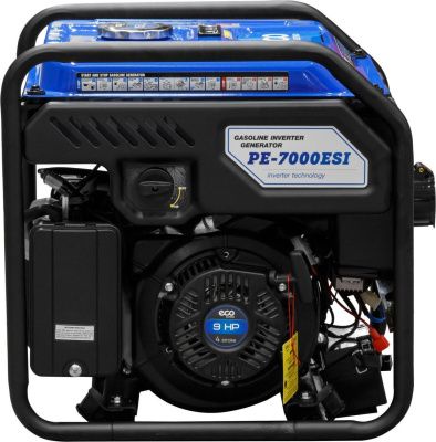 вид модели генератор бензиновый инверторный eco pe-7000esi