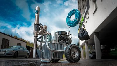 Окрасочный аппарат Dino-Power 9800E (220 В) вид модели окрасочный аппарат dino-power 9800e (220 в)