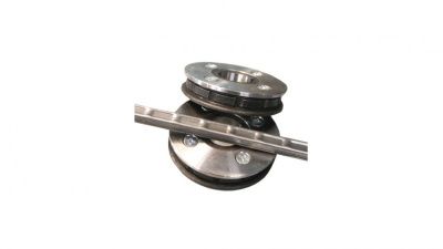 вид модели комплект роликов «плитка» на профильную трубу сечением 25х25 мм