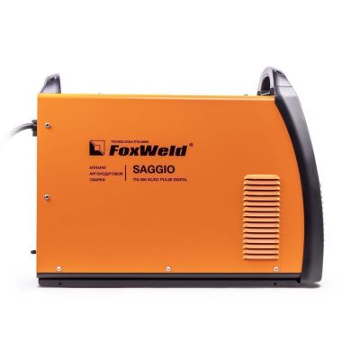 вид модели аппарат аргонодуговой сварки foxweld saggio tig 300 ac/dc pulse digital