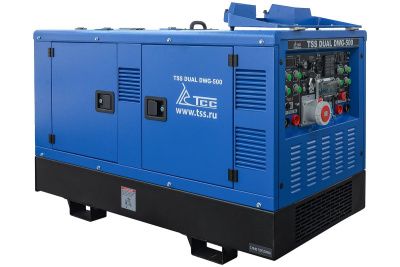 вид модели генератор сварочный дизельный двухпостовой tss dual dwg-500