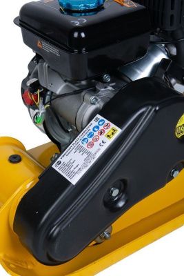 вид модели виброплита tor t-50 48кг, 8,5кн loncin коврик, колесный комплект