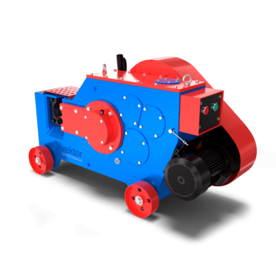 вид модели станок для резки арматуры vektor gq32