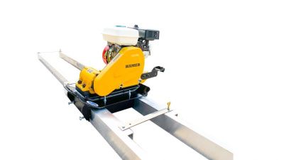 вид модели виброрейка для работы по направляющим hamer ge-3,5/6