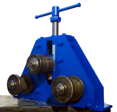 вид модели трубогиб профильной трубы тв-1у ручной