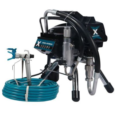 Аппарат окрасочный безвоздушного распыления Dino-Power X24 вид модели аппарат окрасочный безвоздушного распыления dino-power x24