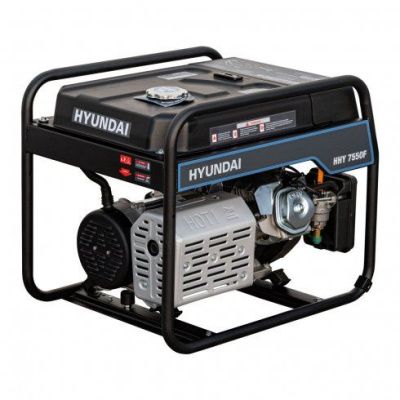вид модели генератор бензиновый hyundai hhy 7550f