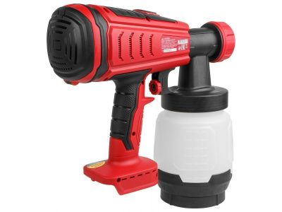 вид модели краскопульт аккумуляторный wortex cps 1808 в кор. all1 xlt solo бесщёт.двиг., 18в, 1000 мл/мин, 0.8 л (бесщёт.двиг., 18 в, без акб и зу, 1000 мл/мин, 0.8 л бак, 2.5 мм сопло, 50 din)