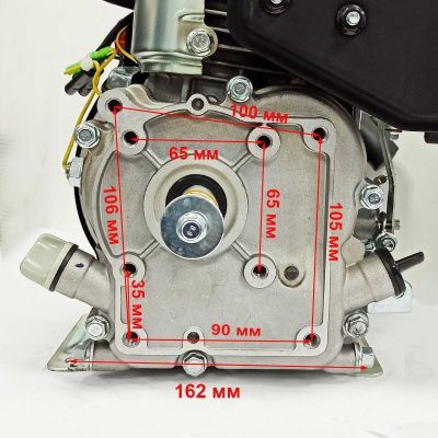 вид модели двигатель бензиновый lifan 154f-3 (вал 15мм под шпонку) 3,5 л.с.