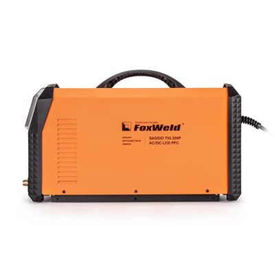 вид модели аппарат аргонодуговой сварки foxweld saggio tig 205p ac/dc lcd pfc