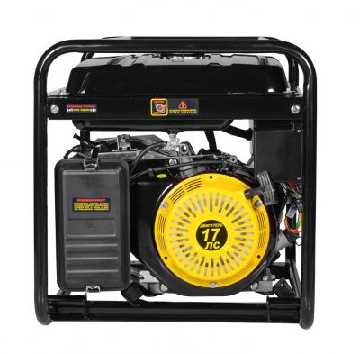 вид модели генератор бензиновый huter dy9500l