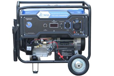 вид модели генератор бензиновый tss sgg 5000ehna
