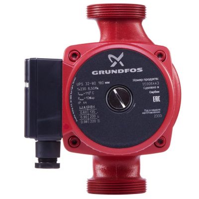 вид модели насос циркуляционный grundfos ups 32-80