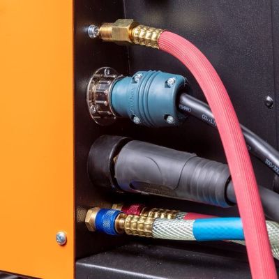 вид модели сварочный полуавтомат invermig 500e с отдельным мп