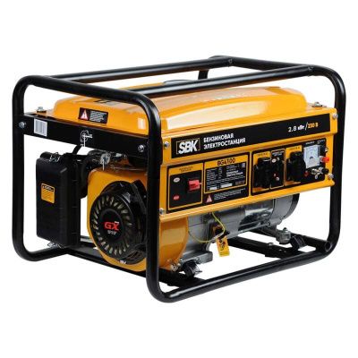 вид модели электростанция sbk bg4100