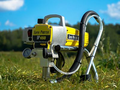 Окрасочный аппарат Dino-Power SP-450 вид модели окрасочный аппарат dino-power sp-450