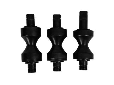 общий вид модели комплект валов dino для круглых труб (3 вала)