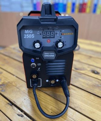вид модели сварочный полуавтомат hamer mig-250s