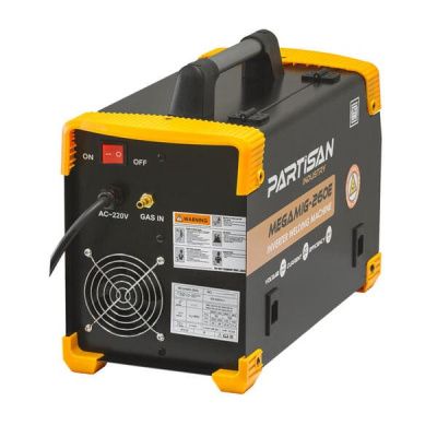 вид модели полуавтомат сварочный partisan megamig-260e