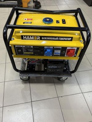 вид модели генератор бензиновый hamer 10000e-equal (0156u) уценка