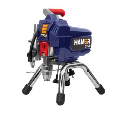 Аппарат окрасочный безвоздушный HAMER 595A с пистолетом X-450
