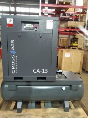 вид модели винтовой компрессор cross air ca 15-8ga-500dry
