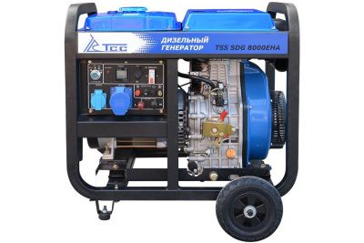 вид модели дизель генератор tss sdg 8000eha