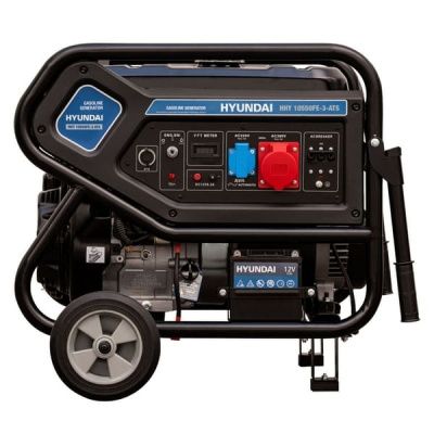 вид модели генератор бензиновый hyundai hhy 10550fe-3-ats