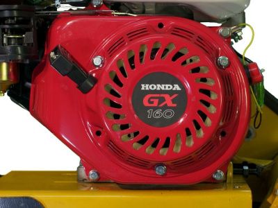 вид модели виброплита hamer x-90с с двигателем honda