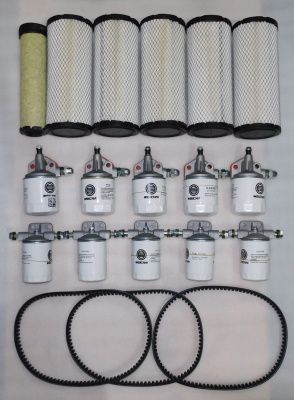 Набор для ТО на 2000 моточасов к двухпостовому дизельному сварочному генератору TSS DUAL DWG-500