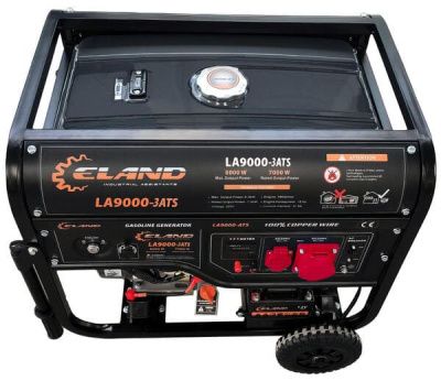 вид модели генератор бензиновый (электрогенератор) eland la9000-3-ats