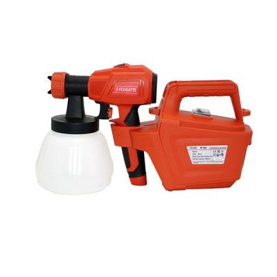 вид модели краскопульт электрический felisatti, 800, 800 вт, 1000 мл/мин, бак 1300 мл