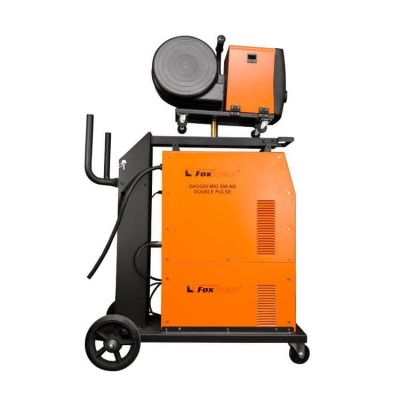 вид модели сварочный полуавтомат foxweld saggio mig 500-ns double pulse