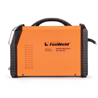 вид модели сварочный полуавтомат foxweld saggio mig 200-s dp lcd pfc