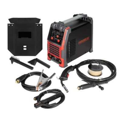 вид модели сварочный полуавтомат hamer mig-200i synergic