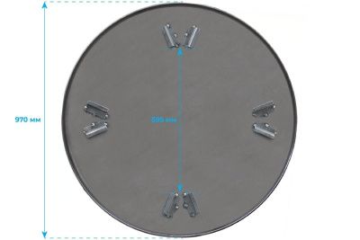 Диск для заглаживающей машины ТСС DRD2000H (D=970 мм)