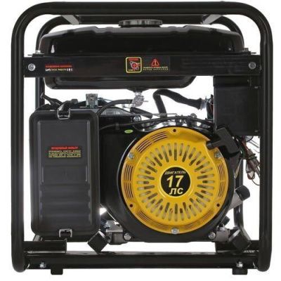 вид модели генератор бензиновый huter dy9500lx