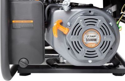 вид модели генератор бензиновый eland la5500