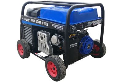 вид модели генератор сварочный бензиновый tss prof ggw 6.0/200e (mma/tig/cellulose)