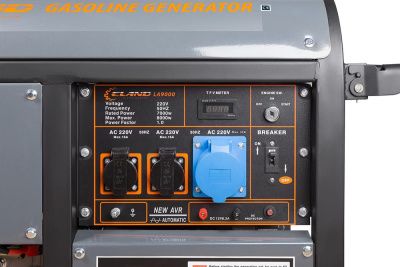 вид модели бензогенератор eland la 9000