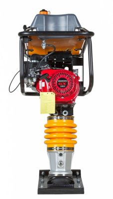 вид модели вибротрамбовка (вибронога) hamer trm80 с двигателем honda
