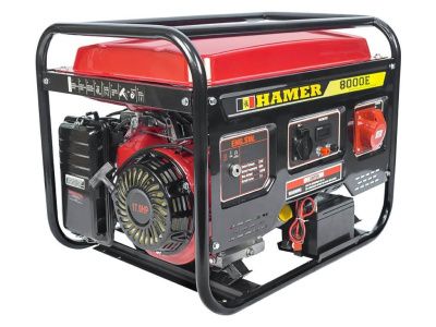 Бензогенератор HAMER 8000E (134U) Уценка