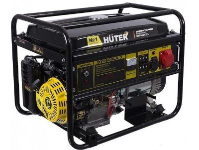 вид модели генератор бензиновый huter dy9500lx-3