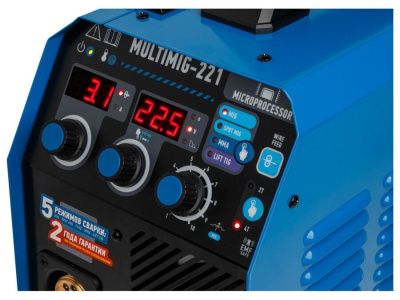 вид модели полуавтомат сварочный solaris multimig-221